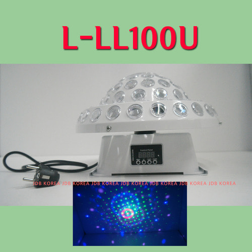 JDB L-LL100U 2레이져 6컬러 레이져LED핀볼 UFO 노래방 무대조명