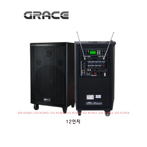 그레이스 EG-512 2CH 충전용앰프스피커 500W USB,블루투스