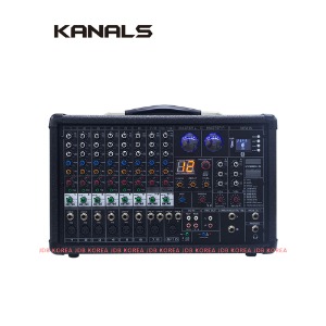 카날스 BKM-800 전문가용 파워드믹서/2CH블루투스  800W
