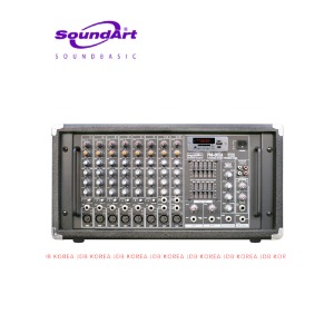 사운드아트 PM-805A(MP3) 파워드 믹서/600W