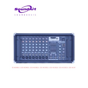 사운드아트 PM-803K(MP3) 파워드 믹서/300W