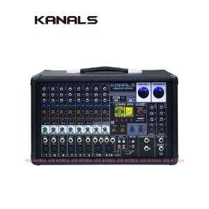 카날스 BKM-1400 전문가용 파워드믹서/2CH블루투스  1400W