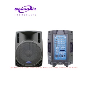 사운드아트 COMBO-250(WM)파워드스피커MP3 PLAY/RECORD 250W