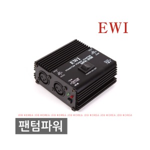 EWI MPA-202 2채널 48V/12V팬텀파워 콘덴서마이크전원공급아답타포함