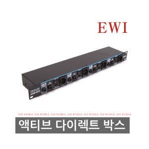 EWI ADB-404 4채널 액티브다이렉트박스 랙장착가능