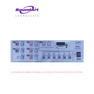 사운드아트 BEDIA-6 MP3(6CH)파워드 믹서