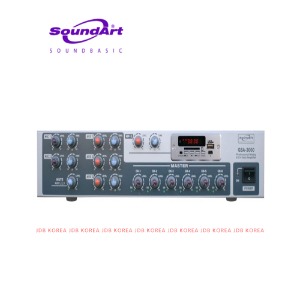 사운드아트 GSA-3000 MP3(6CH)파워드 믹서