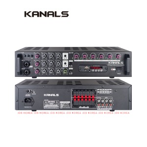 카날스 EMA-600N 전문가용 파워드믹서/6CH블루투스  600W