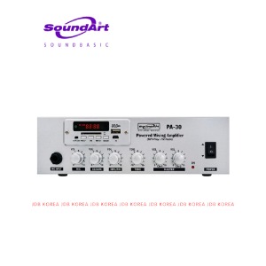 사운드아트 PA-30 /MP3  멀티 믹싱앰프/1CH 60W